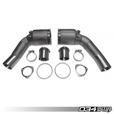 034 Motorsport Stainless Steel Racing Catalyst Set